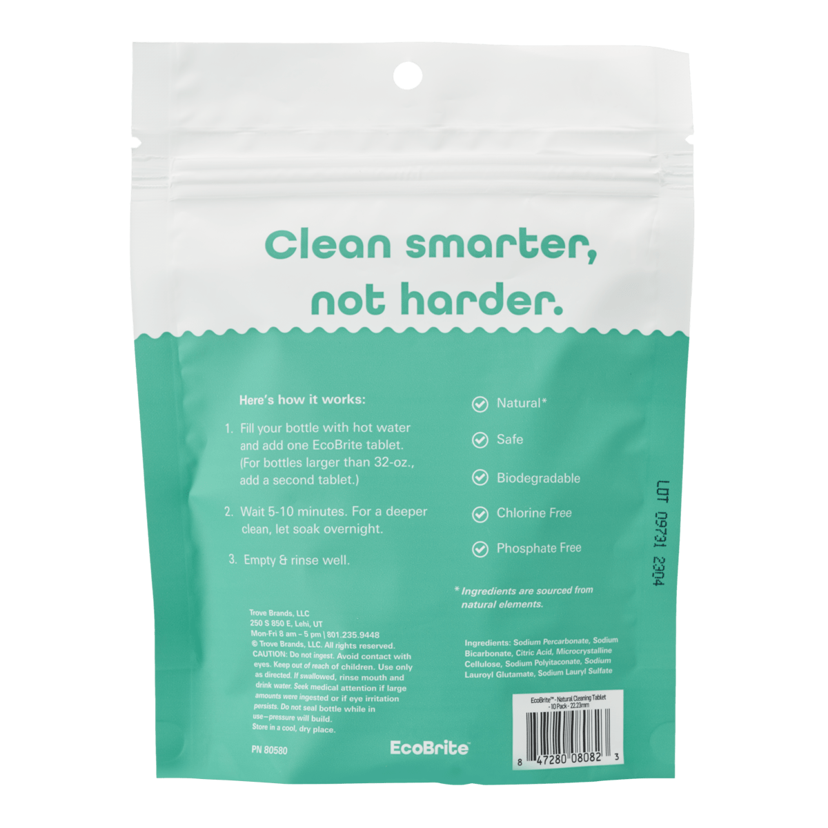 Bottle Cleaning Tablets - Bag Friendly Hydration
