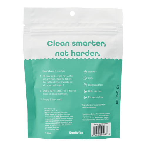 Bottle Cleaning Tablets - Bag Friendly Hydration